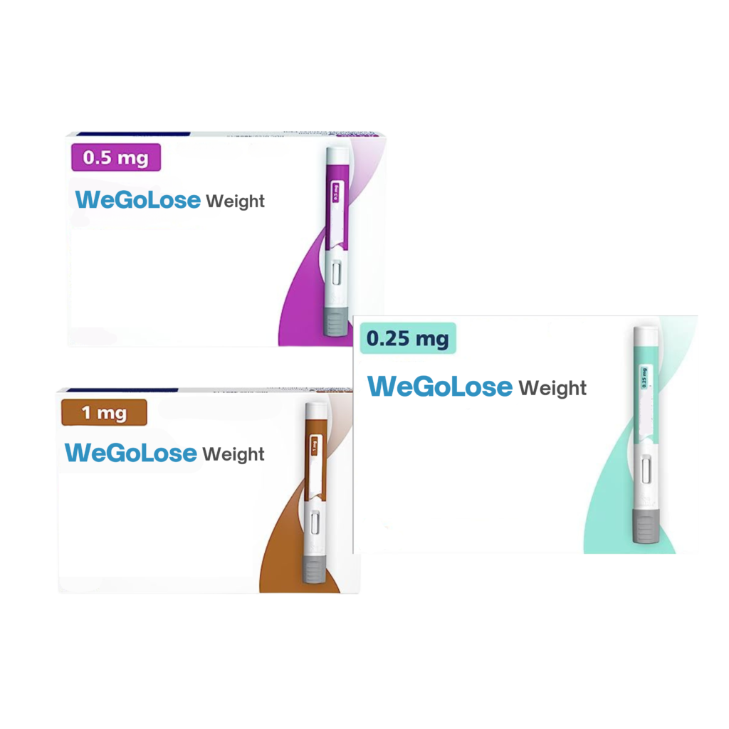 Semaglutide-based Wegovy injection for effective weight reduction.